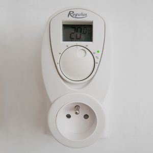 Funk Steckdose LED Thermostat Heizung Infrarotheizung Steuerung